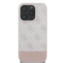 Guess nakładka do iPhone 16 Pro Max 6,9" GUHCP16XG4GLPI różowa hardcase 4G Bottom Stripe