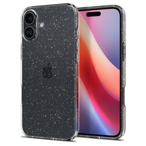 Spigen Liquid Crystal iPhone 16 Plus Glitter crystal ACS08065