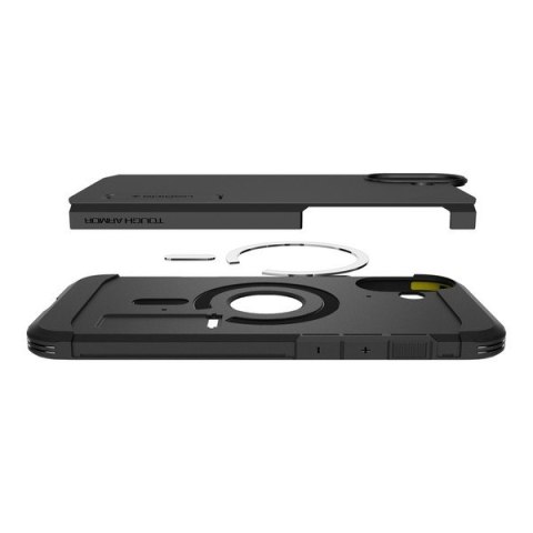 Spigen Tough Armor MAG iPhone 16 MagSafe czarny/black ACS08216