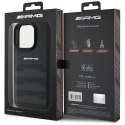 AMG AMHCP16LGSEBK iPhone 16 Pro 6.3" czarny/black hardcase Leather Debossed Lines Black Logo