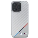 BMW BMHMP16X23PUDTS iPhone 16 Pro Max 6.9" szary/grey hardcase M Carbon Tricolor Line MagSafe