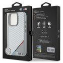 BMW BMHMP16L23PUDTS iPhone 16 Pro 6.3" szary/grey hardcase M Carbon Tricolor Line MagSafe