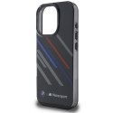 BMW BMHCP16L23HTRAK iPhone 16 Pro 6.3" czarny/black hardcase Motosport IML Random Stripes