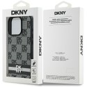 DKNY DKHCP16XPCPTSSK iPhone 16 Pro Max 6,9" czarny/black hardcase Checkered Pattern & Printed Stripes