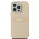 DKNY DKHMP16XHRHSEP iPhone 16 Pro Max 6.9" różowy/pink hardcase Repeat Texture Pattern With Stripe