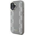 DKNY DKHMP16SPCPVSLE iPhone 16 6.1" beżowy/beige hardcase Checkered Pattern Magsafe