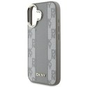 DKNY DKHMP16SPCPVSLE iPhone 16 6.1" beżowy/beige hardcase Checkered Pattern Magsafe