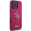 Guess GUHCP16LHG4SGU iPhone 16 Pro 6.3" fioletowy/purple hardcase Glitter Script Big 4G