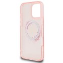 Guess GUHMP16XHFWFCP iPhone 16 Pro Max 6.9" różowy/pink hardcase IML Flowers Wreath MagSafe