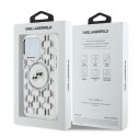 Karl Lagerfeld KLHMP15XHMCKMHT iPhone 15 Pro Max 6.7" przezroczysty/transparent IML Monogram Karl&Choupette Head MagSafe