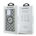 Karl Lagerfeld KLHMP15LHMCKMHK iPhone 15 Pro 6.1" czarny/black IML Monogram Karl&Choupette Head MagSafe