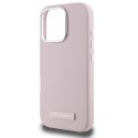 Karl Lagerfeld KLHMP16LPGMSRPP iPhone 16 Pro 6.3" różowy/pink hardcase FW Metal Plate MagSafe