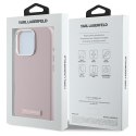 Karl Lagerfeld KLHMP16LPGMSRPP iPhone 16 Pro 6.3" różowy/pink hardcase FW Metal Plate MagSafe