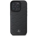 Mercedes MEHCP16X23RWRSA iPhone 16 Pro Max 6.9" antracyt szary/antracite grey hardcase MB Waves Leather