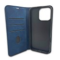 Etui Smart Suede do Motorola Moto E14 / G24 / G04 / G04S granatowe