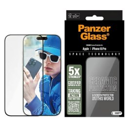 PanzerGlass Ceramic Screen Protector iPhone 16 Pro 6.3