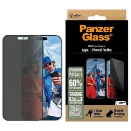 PanzerGlass Privacy Screen Protector iPhone 16 Pro Max 6.9