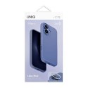 UNIQ etui Lino Hue iPhone 16 6.1" Magclick Charging niebieski/pearl blue