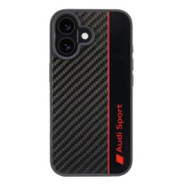 Audi Carbon Fiber Stripe iPhone 16 6.1