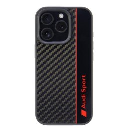 Audi Carbon Fiber Stripe iPhone 16 Pro 6.3