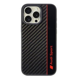 Audi Carbon Fiber Stripe iPhone 16 Pro Max 6.9