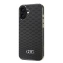 Audi IML Stitching Pattern MagSafe iPhone 16 Plus 6.7" czarny/black hardcase AU-IMLMIP16M-Q5/D3-BK