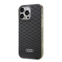 Audi IML Stitching Pattern MagSafe iPhone 16 Pro Max 6.9" czarny/black hardcase AU-IMLMIP16PM-Q5/D3-BK