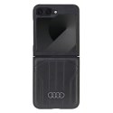 Audi Synthetic Leather MagSafe Z Flip6 F741 czarny/black hardcase AU-TPUPCFlip6-Q5/D1-BK