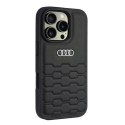 Audi Synthetic Leather iPhone 16 Pro 6.3" czarny/black hardcase AU-TPUPCIP16P-GT/D2-BK