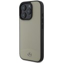 Mercedes MEHMP16X23RBARE iPhone 16 Pro Max 6.9" beżowy/beige hardcase MB Textured and Plain Leather MagSafe