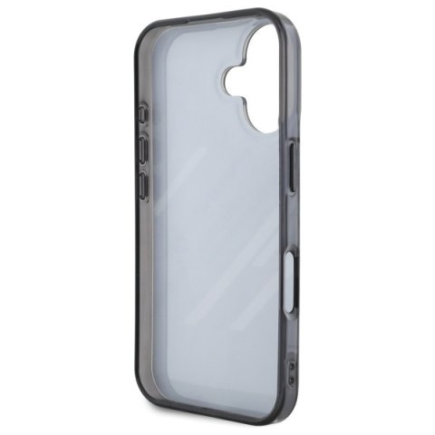 BMW BMHCP16S23HTRAK iPhone 16 6.1" czarny/black hardcase Motosport IML Random Stripes