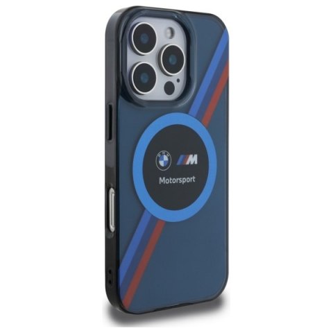 BMW BMHMP16X23HTPUV iPhone 16 Pro Max 6.9" granatowy/navy hardcase Motosport IML Circle MagSafe