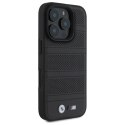 BMW BMHMP16X23PUSPK iPhone 16 Pro Max 6.9" czarny/black hardcase M Perforated And Stitched Line MagSafe