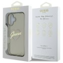 Guess GUHCP16MHCHGSPK iPhone 16 Plus 6.7" czarny/black hardcase IML Heart