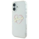 Guess GUHCP16MHCHGSPT iPhone 16 plus 6.7" przeźroczysty/transparent hardcase IML Heart