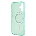 Guess GUHMP16MPFTDTEN iPhone 16 Plus 6.7" zielony/green hardcase IML Rhinestones MagSafe