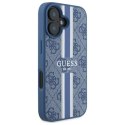 Guess GUHMP16SP4RPSB iPhone 16 6.1" niebieski/blue hardcase 4G Printed Stripes MagSafe