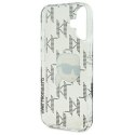 Karl Lagerfeld KLHCP16SHKLPKHT iPhone 16 6.1" przezroczysty/transparent hardcase IML Karl Head Electroplated