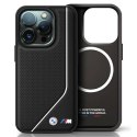 BMW BMHMP16X23PUCPK iPhone 16 Pro Max 6.9" czarny/black hardcase M Perforated Twisted Line MagSafe