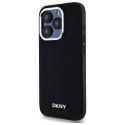 DKNY DKHMP15LPSCMCLK iPhone 15 Pro 6.1" czarny/black hardcase Plain Logo MagSafe