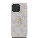 Guess GUHCP16S4GMGPI iPhone 16 6.1" różowe/pink hardcase 4G Big Logo