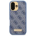 Guess GUHMP16XU4GPRB iPhone 16 Pro Max 6.9" niebieski/blue hardcase 4G Logo Plate MagSafe