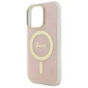 Guess GUHMP16LH4STP iPhone 16 Pro 6.3" różowy/pink hardcase IML 4G MagSafe