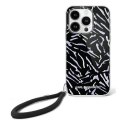 Karl Lagerfeld KLHCP16MHZBPKCCU iPhone 16 Plus 6.7" fioletowy/purple Zebra With Cord