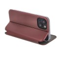 Etui Smart Diva do iPhone 16 6,1" burgundowe