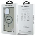 Karl Lagerfeld KLHMP16XHLSKIK iPhone 16 Pro Max 6.9" czarny/black hardcase IML Metal Karl Head MagSafe