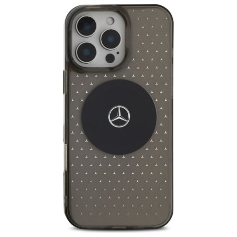 Mercedes MEHMP16L23HCPK iPhone 16 Pro 6.3" czarny/black hardcase MB Case Star Pattern