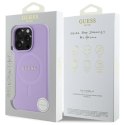 Guess GUHMP16XPSAHMCU iPhone 16 Pro Max 6.9" fioletowy/purple harcase Saffiano MagSafe