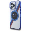 BMW BMHMP16L23HTPUT iPhone 16 Pro 6.3" przezroczysty/transparent hardcase Motosport IML Circle MagSafe