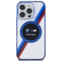 BMW BMHMP16L23HTPUT iPhone 16 Pro 6.3" przezroczysty/transparent hardcase Motosport IML Circle MagSafe